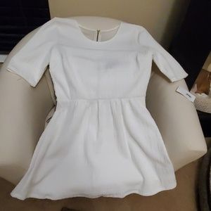New, never worn, cute white dress